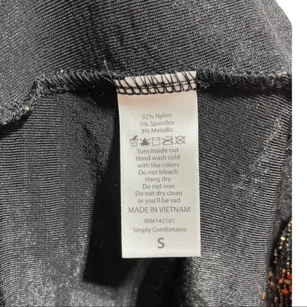 Lularoe Evening Party Sequin Open Long Cardigan S… - image 7